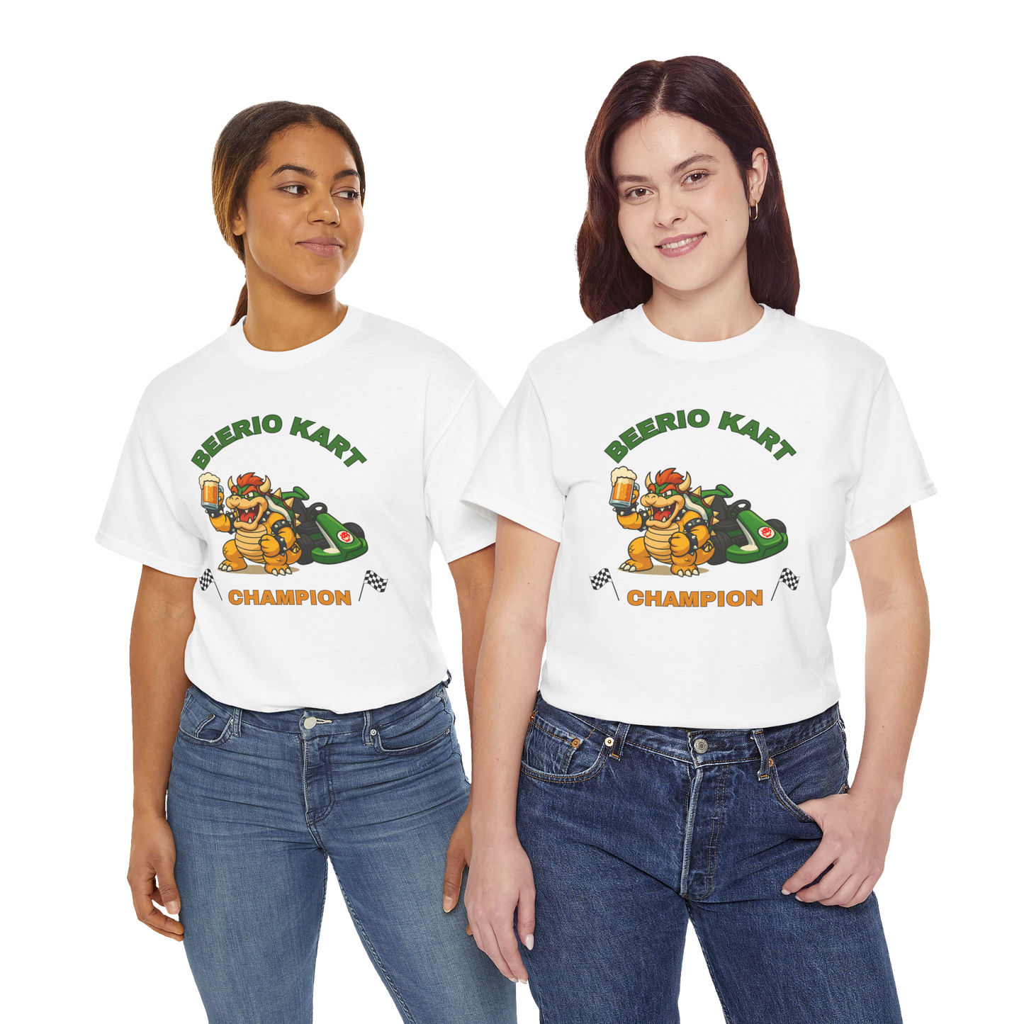 Bowser Beerio Kart Champion Unisex T-Shirt
