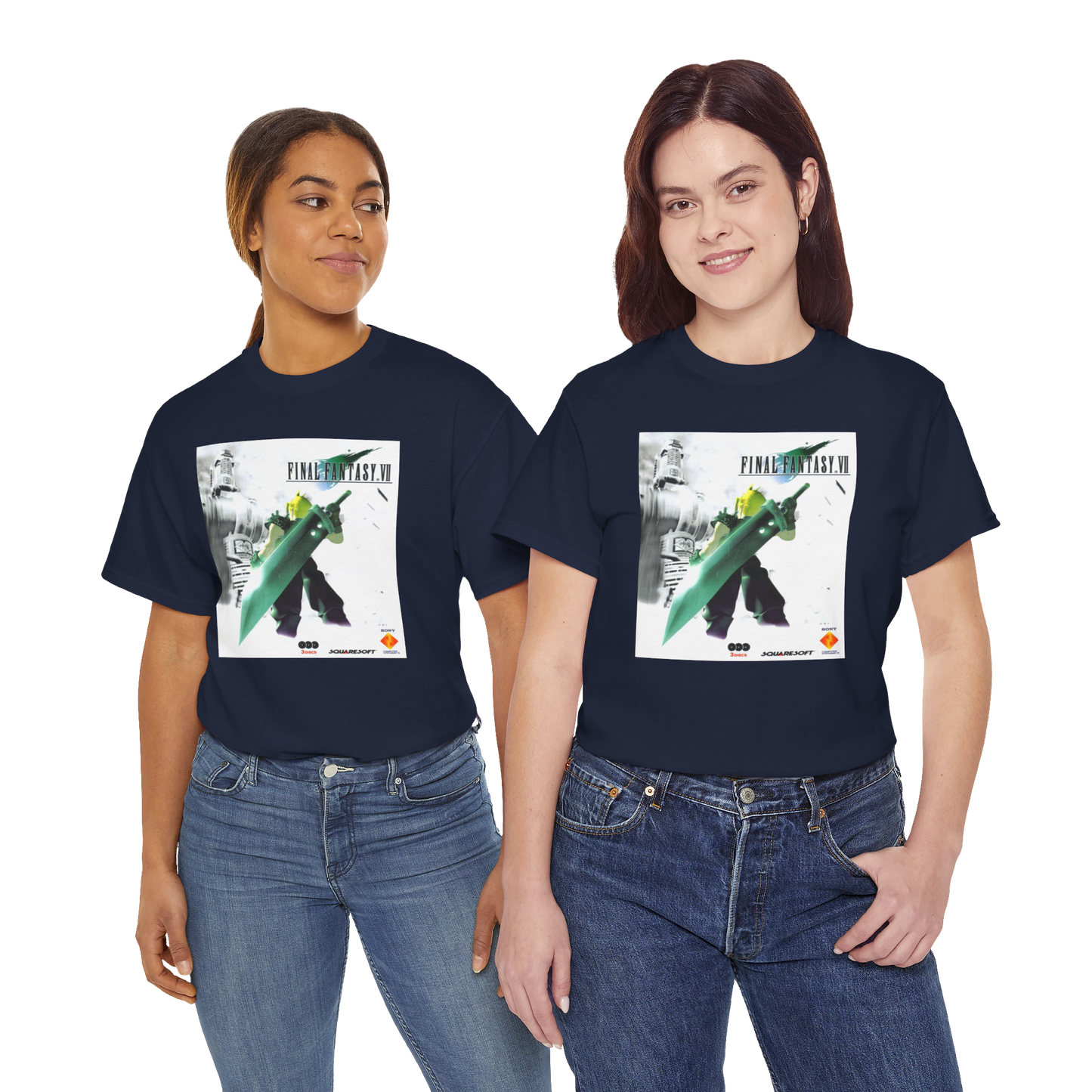 Final Fantasy VII Box Art Unisex T-Shirt