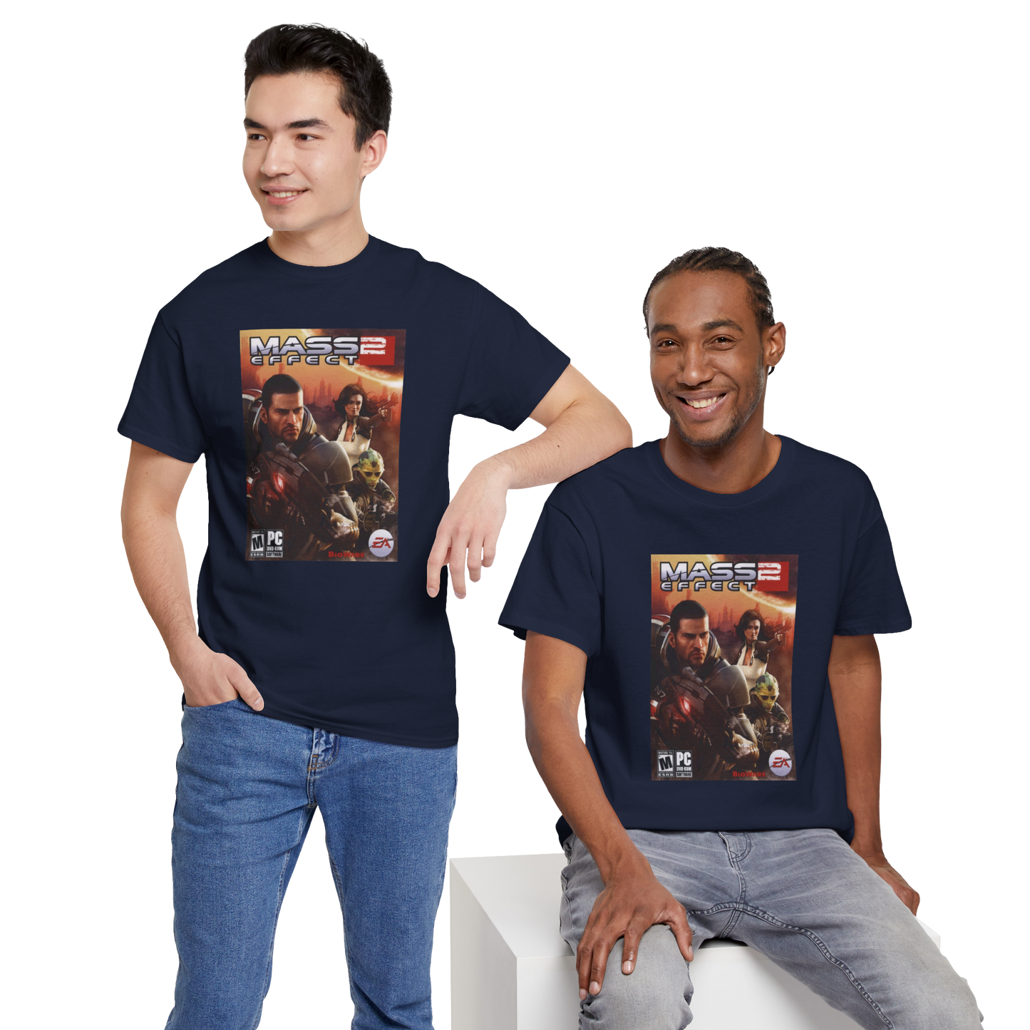 Mass Effect 2 Box Art Unisex T-Shirt