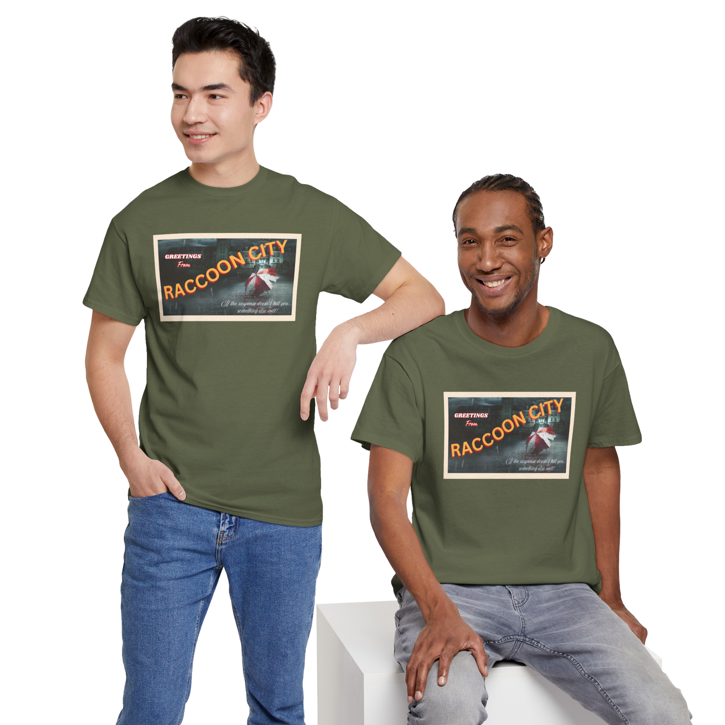 Resident Evil Raccoon City Postcard Unisex T-Shirt