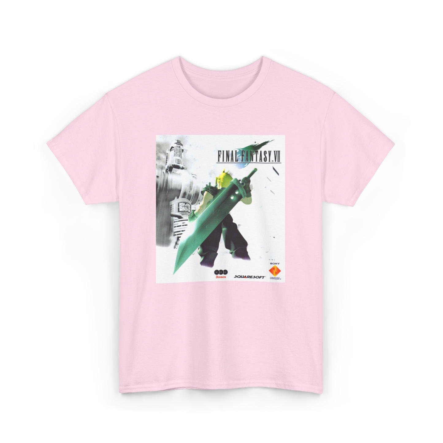 Final Fantasy VII Box Art Unisex T-Shirt