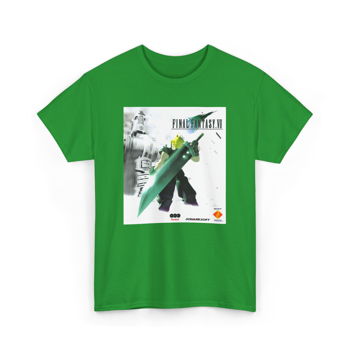 Final Fantasy VII Box Art Unisex T-Shirt