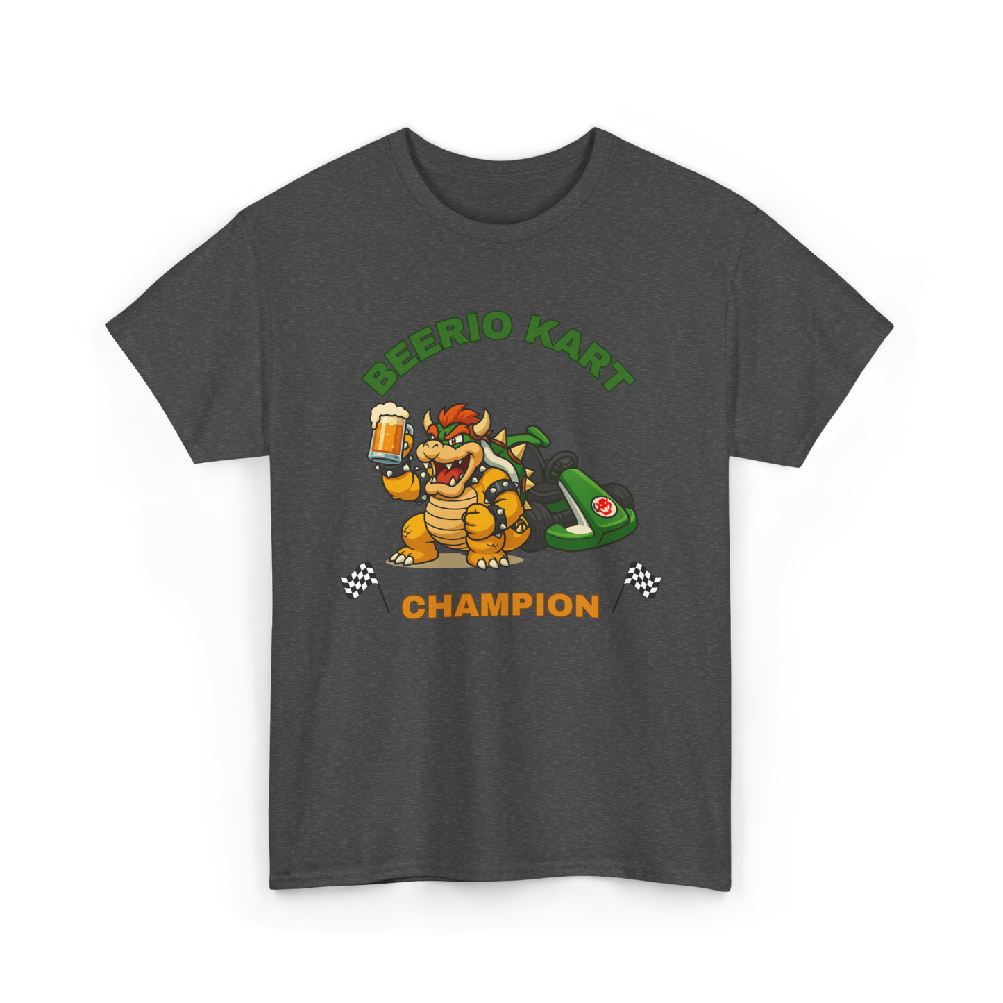 Bowser Beerio Kart Champion Unisex T-Shirt