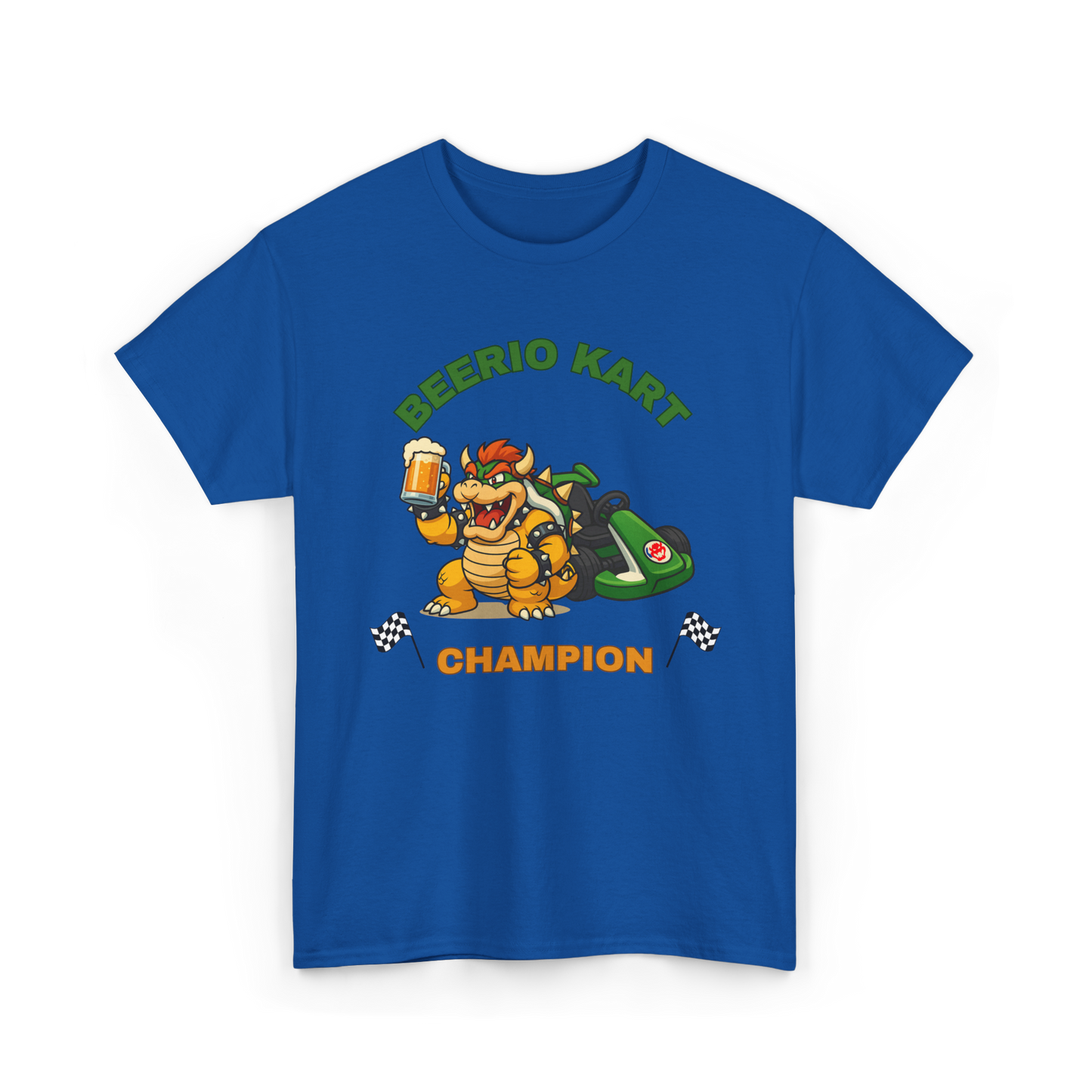 Bowser Beerio Kart Champion Unisex T-Shirt