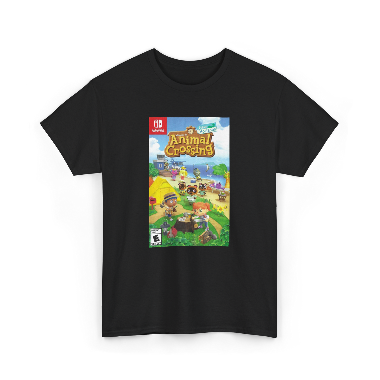 Animal Crossing: New Horizons Box Art Unisex T-Shirt