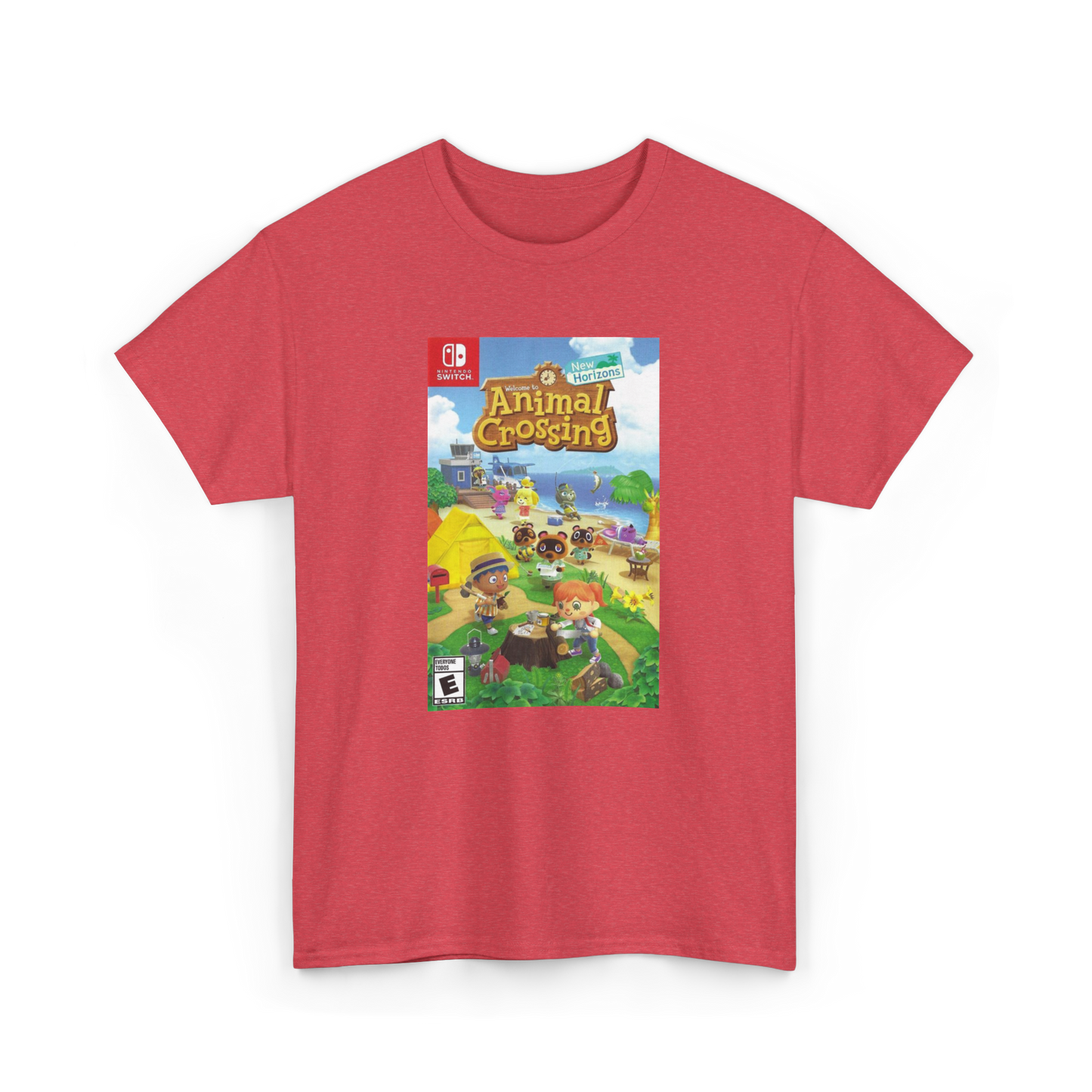 Animal Crossing: New Horizons Box Art Unisex T-Shirt