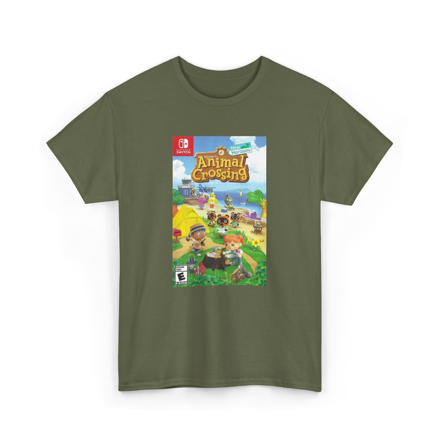 Animal Crossing: New Horizons Box Art Unisex T-Shirt