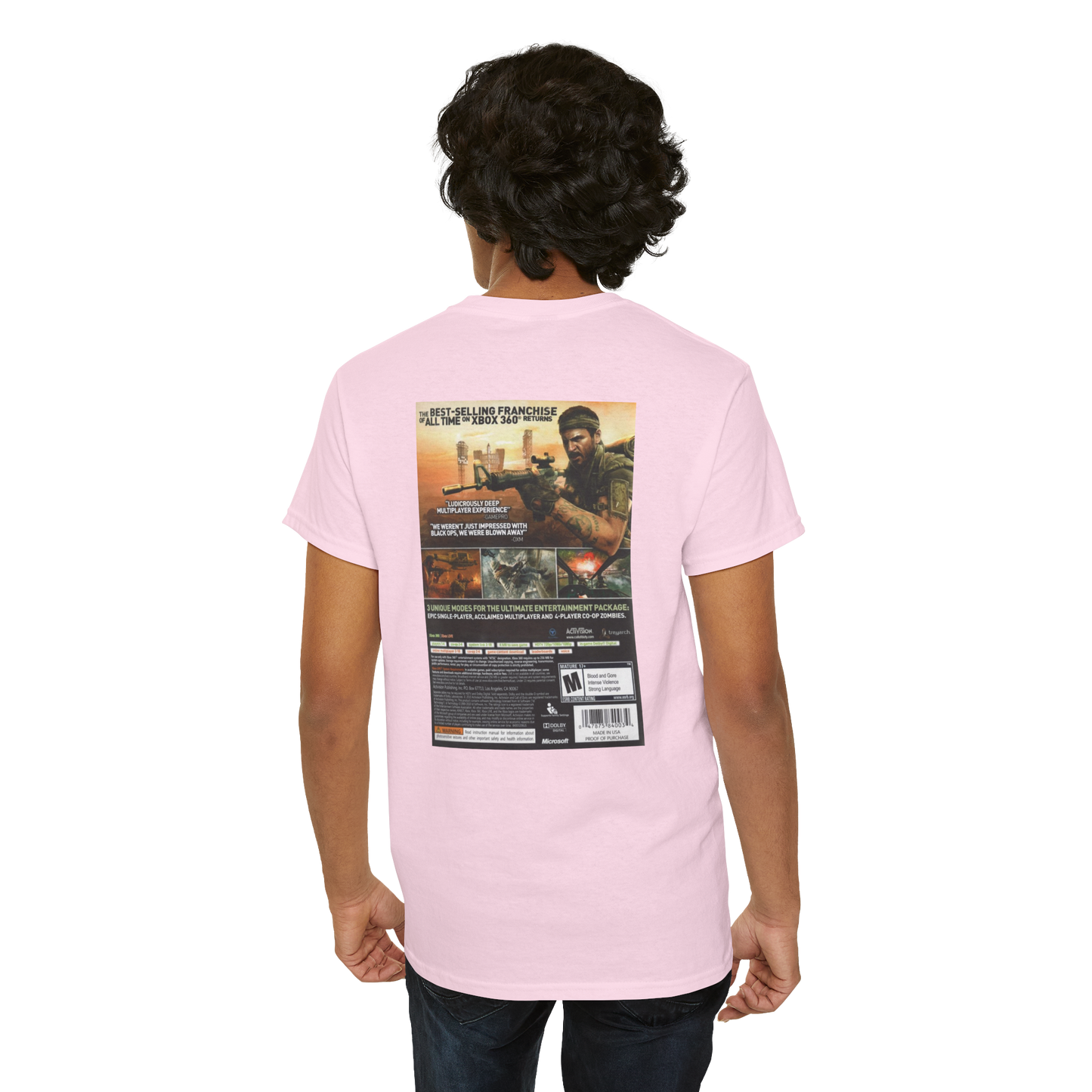 Call of Duty: Black Ops Box Art Unisex T-Shirt