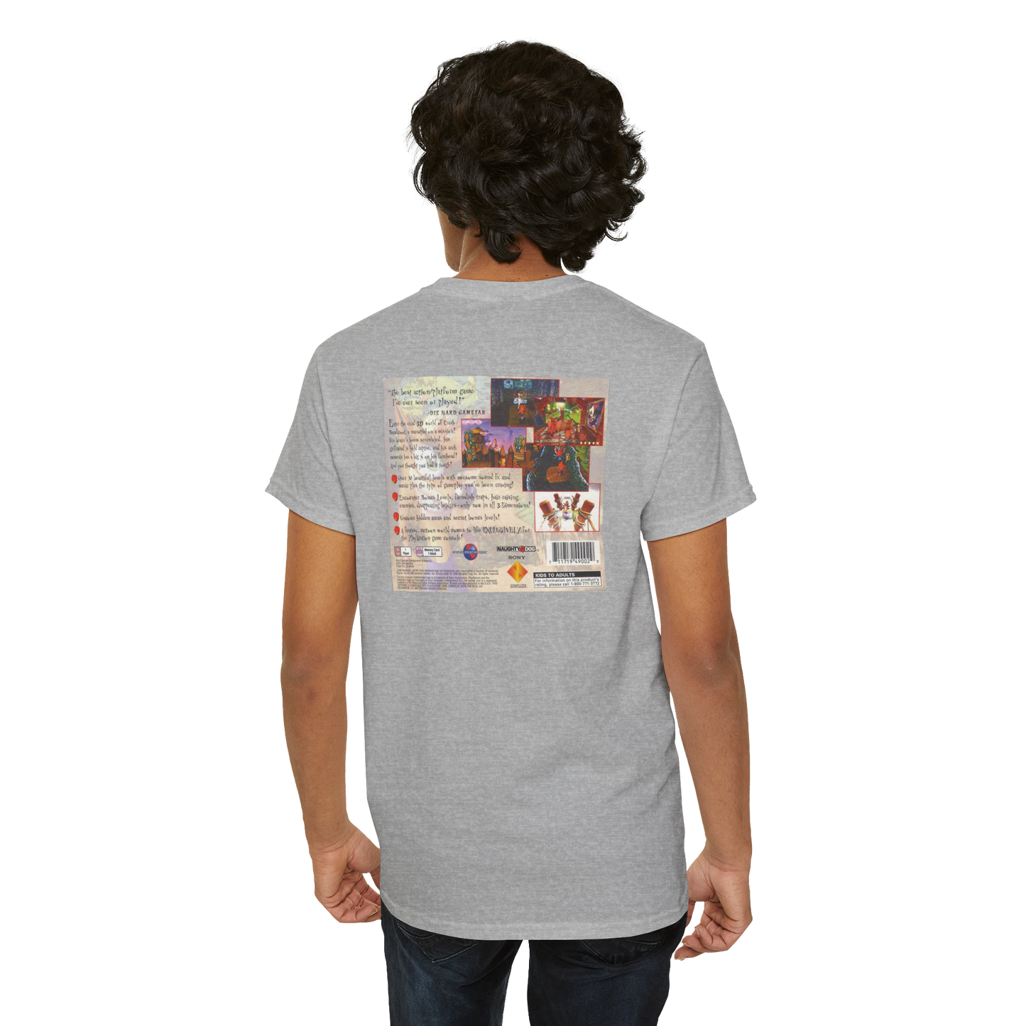 Crash Bandicoot Box Art Unisex T-Shirt