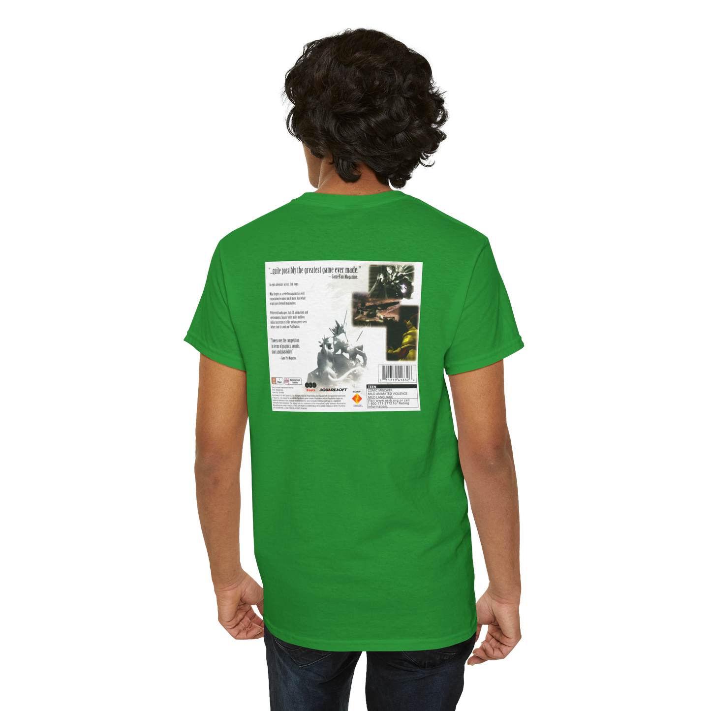 Final Fantasy VII Box Art Unisex T-Shirt