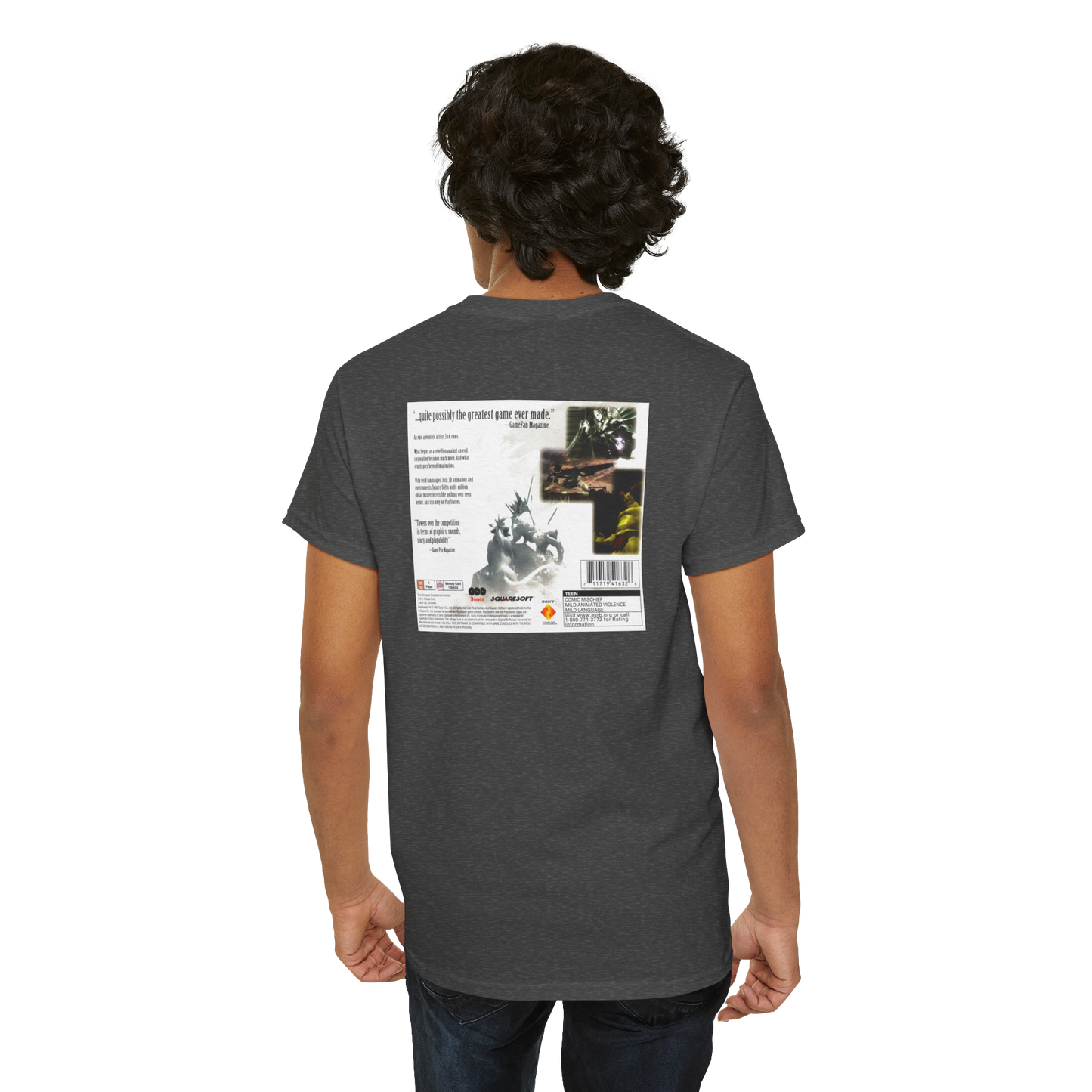 Final Fantasy VII Box Art Unisex T-Shirt