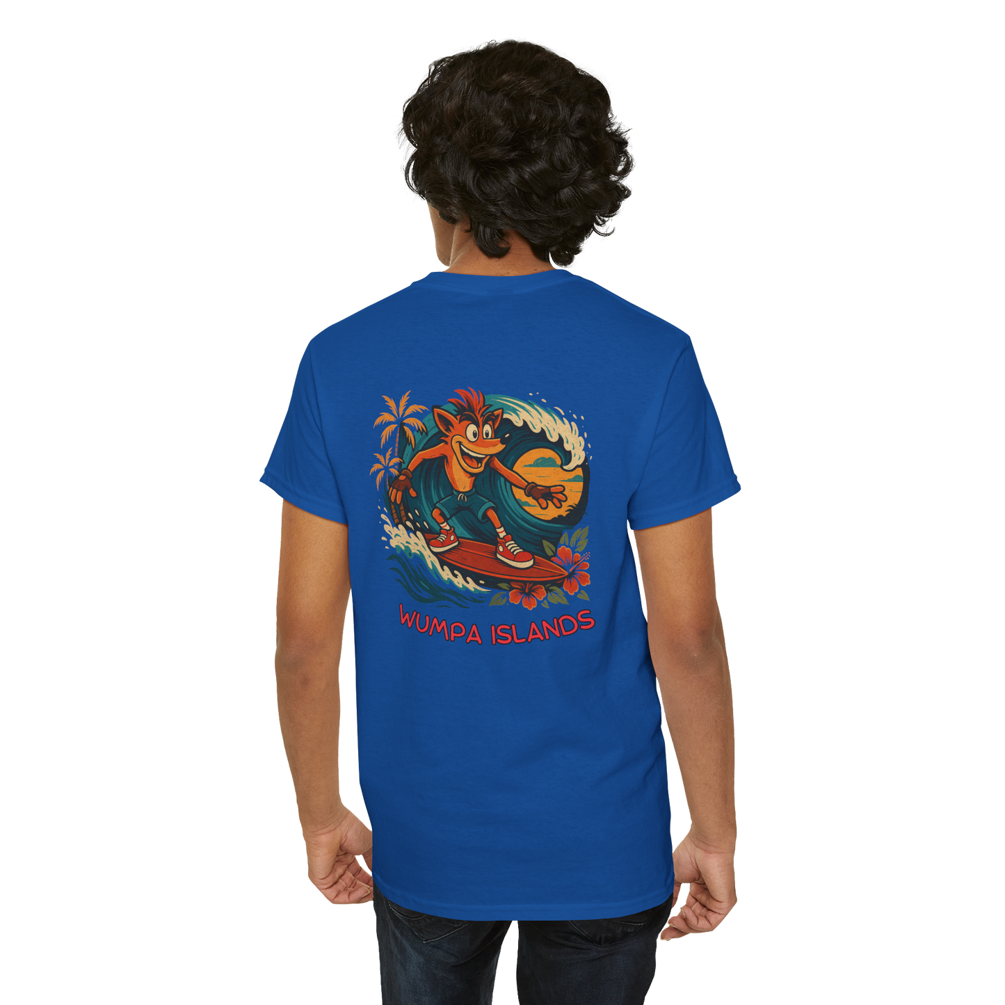 Crash Bandicoot Aku Aku Surf Unisex T-Shirt