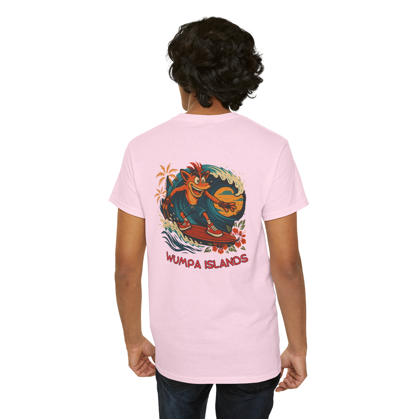 Crash Bandicoot Aku Aku Surf Unisex T-Shirt