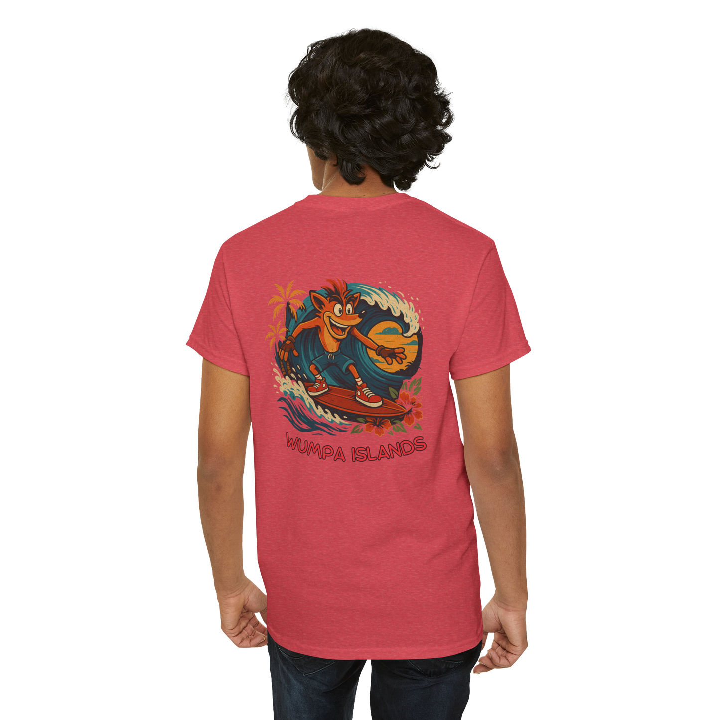 Crash Bandicoot Aku Aku Surf Unisex T-Shirt