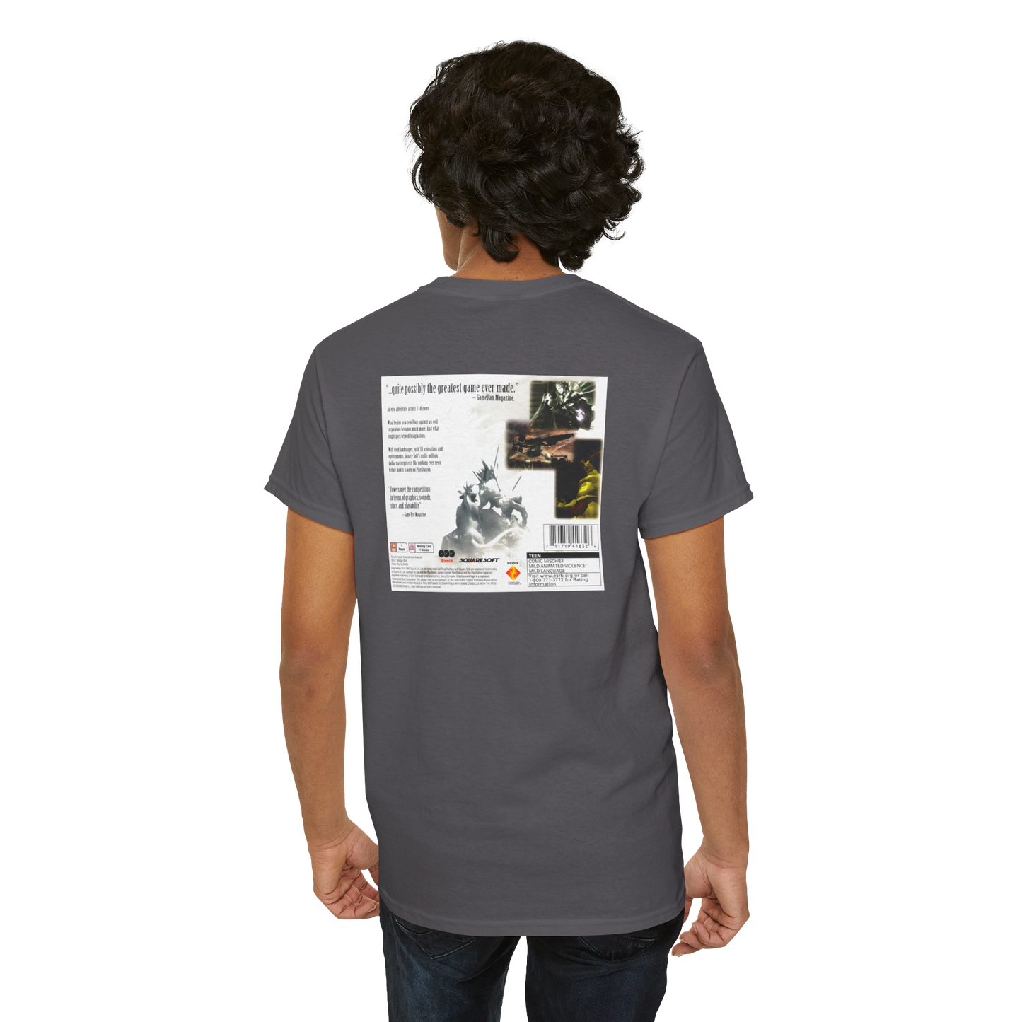 Final Fantasy VII Box Art Unisex T-Shirt