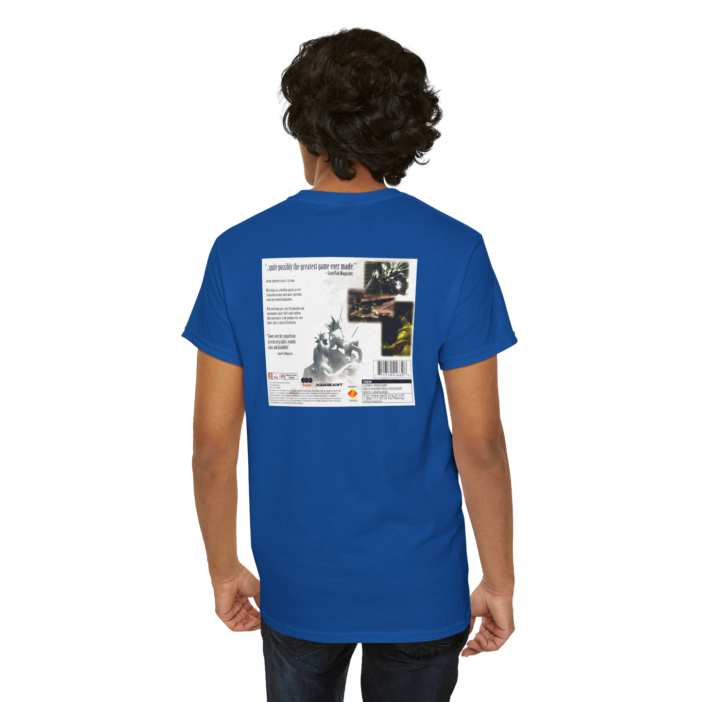 Final Fantasy VII Box Art Unisex T-Shirt