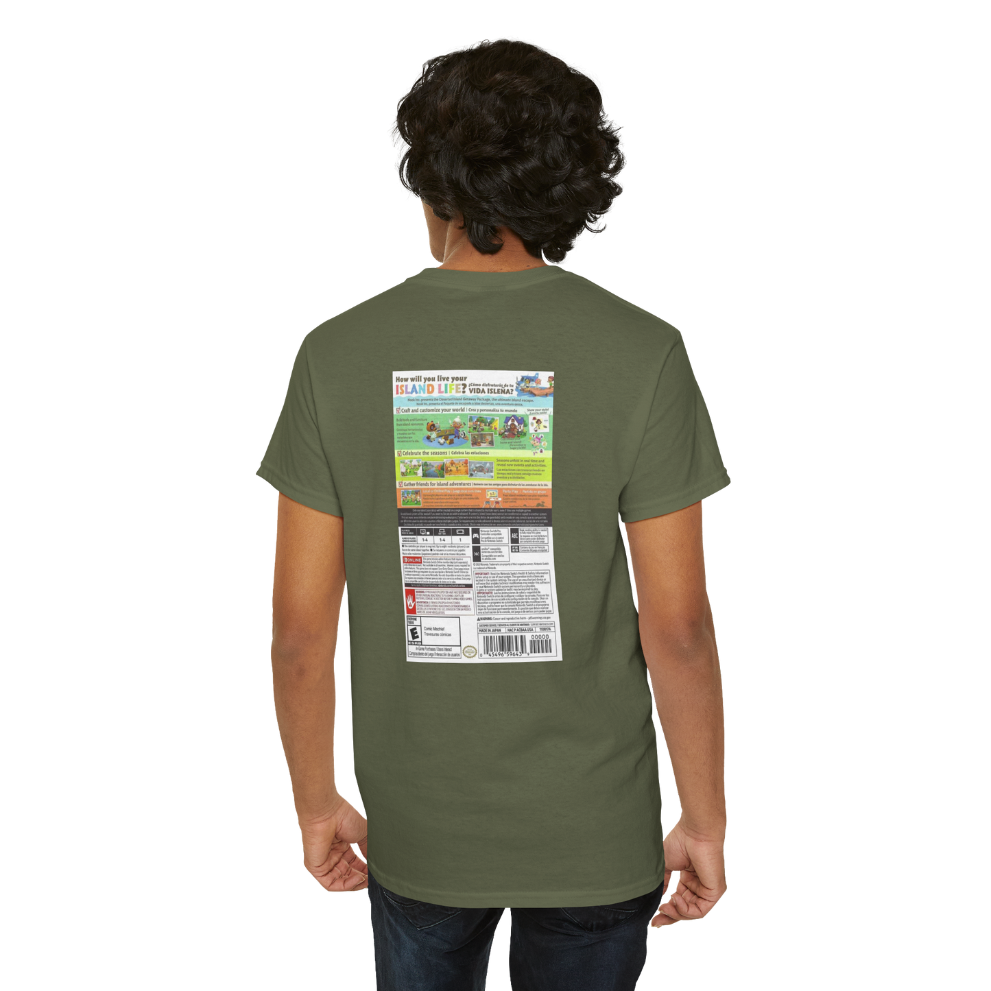 Animal Crossing: New Horizons Box Art Unisex T-Shirt