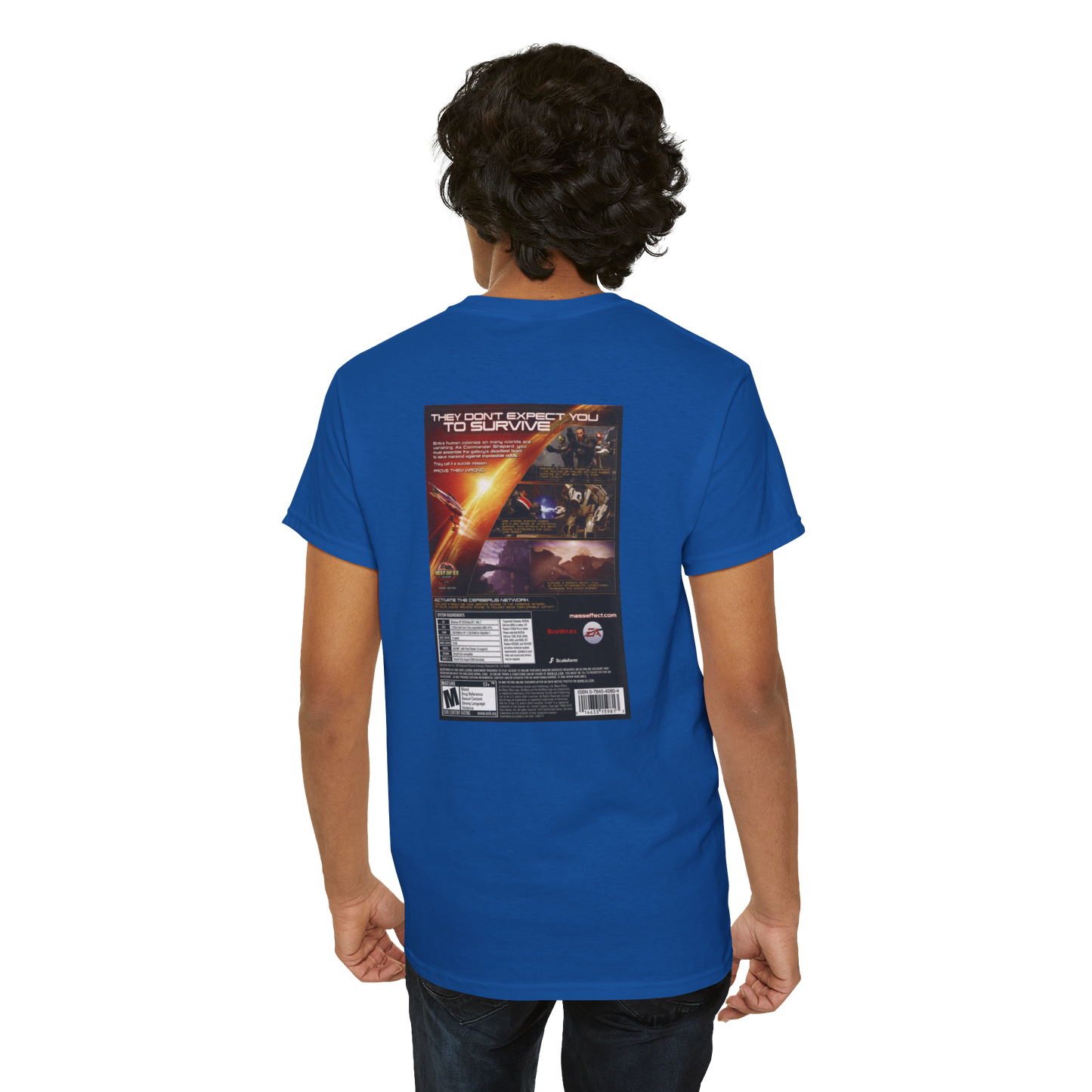 Mass Effect 2 Box Art Unisex T-Shirt