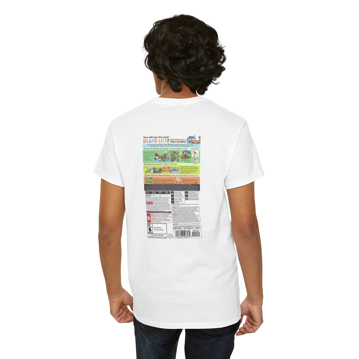 Animal Crossing: New Horizons Box Art Unisex T-Shirt