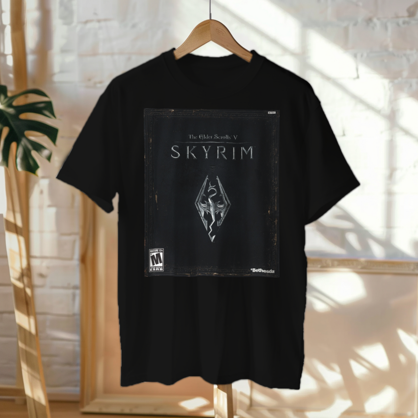 Skyrim Box Art Unisex T-Shirt