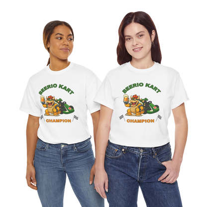 Bowser Beerio Kart Champion Unisex T-Shirt