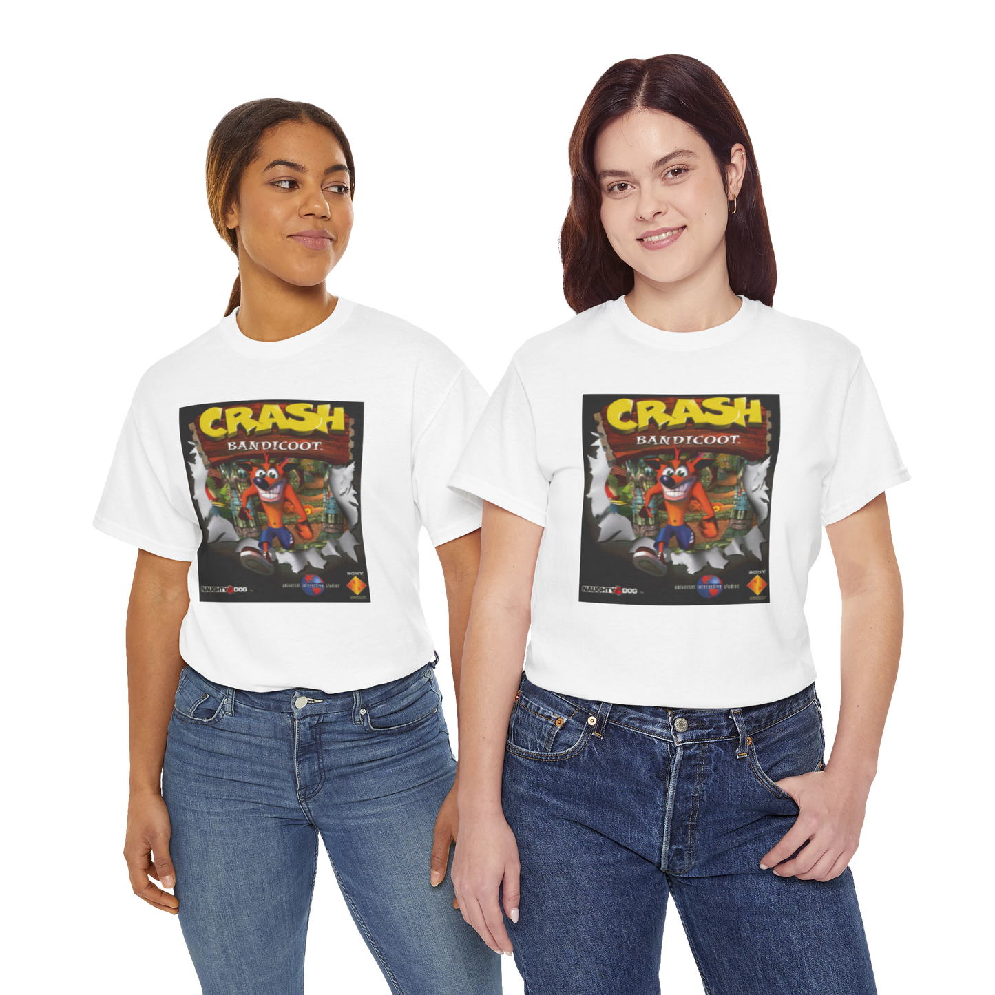 Crash Bandicoot Box Art Unisex T-Shirt