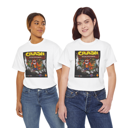 Crash Bandicoot Box Art Unisex T-Shirt
