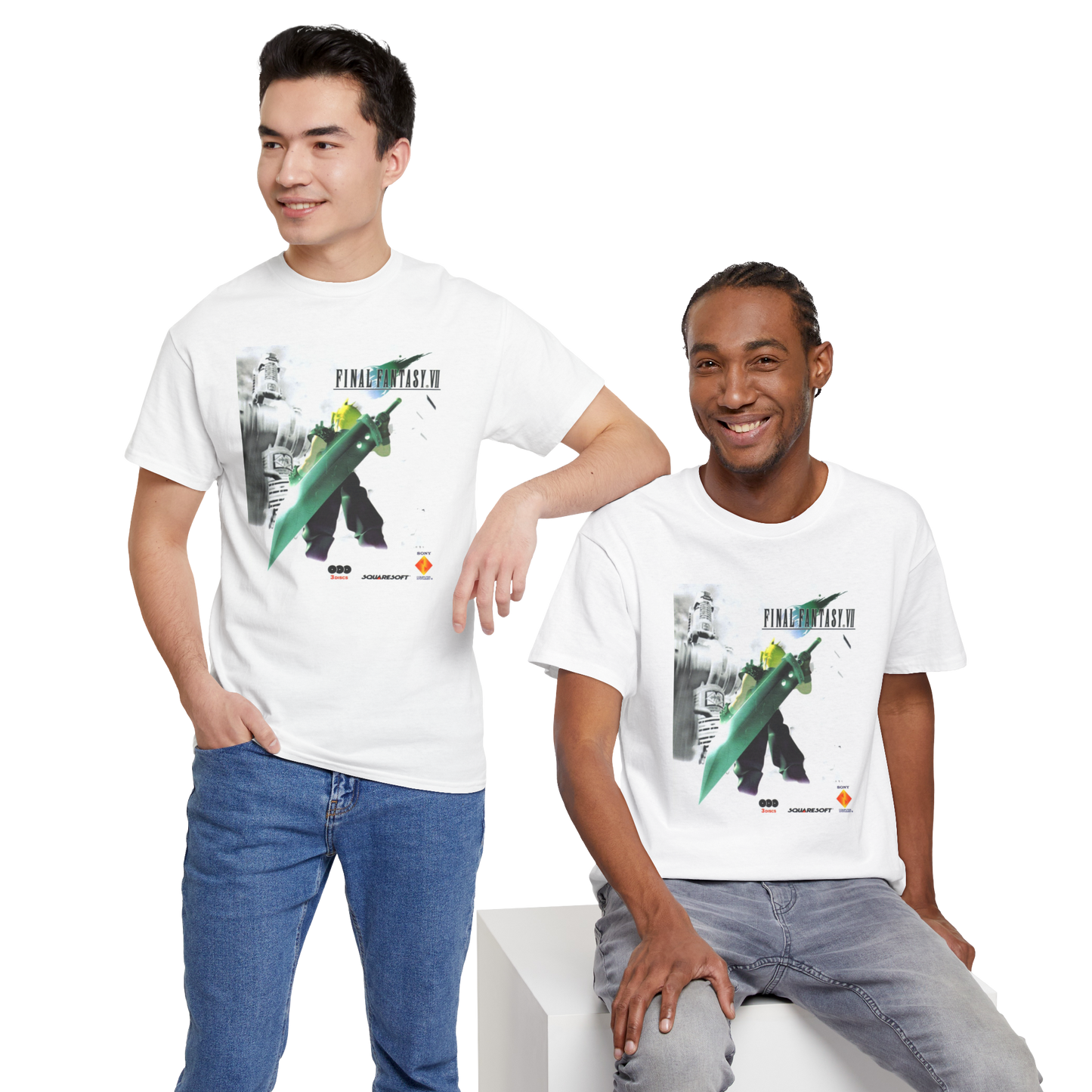 Final Fantasy VII Box Art Unisex T-Shirt