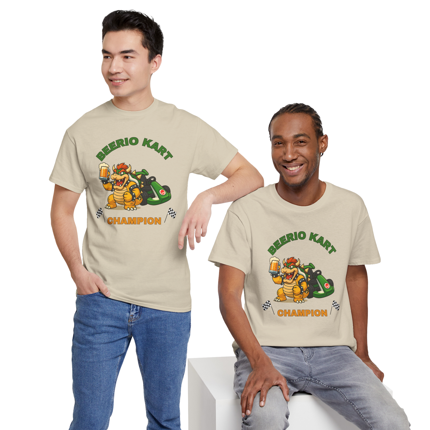 Bowser Beerio Kart Champion Unisex T-Shirt