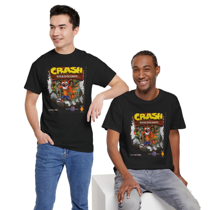 Crash Bandicoot Box Art Unisex T-Shirt