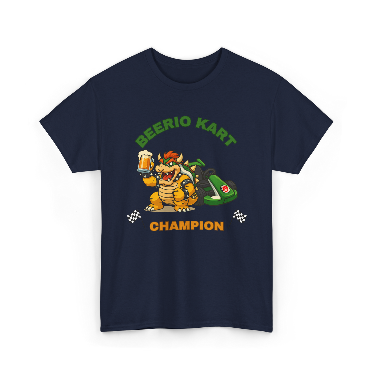 Bowser Beerio Kart Champion Unisex T-Shirt