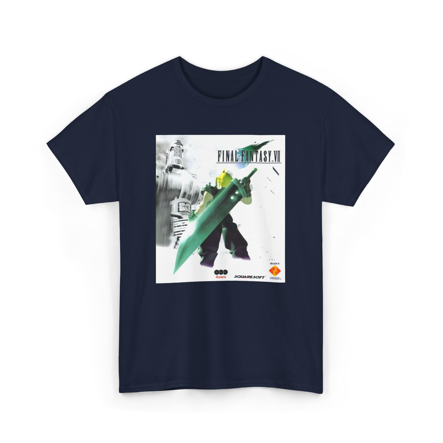 Final Fantasy VII Box Art Unisex T-Shirt