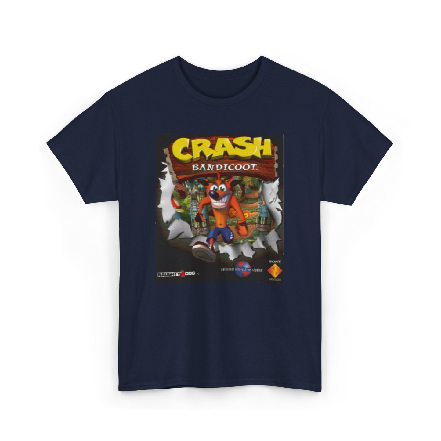 Crash Bandicoot Box Art Unisex T-Shirt