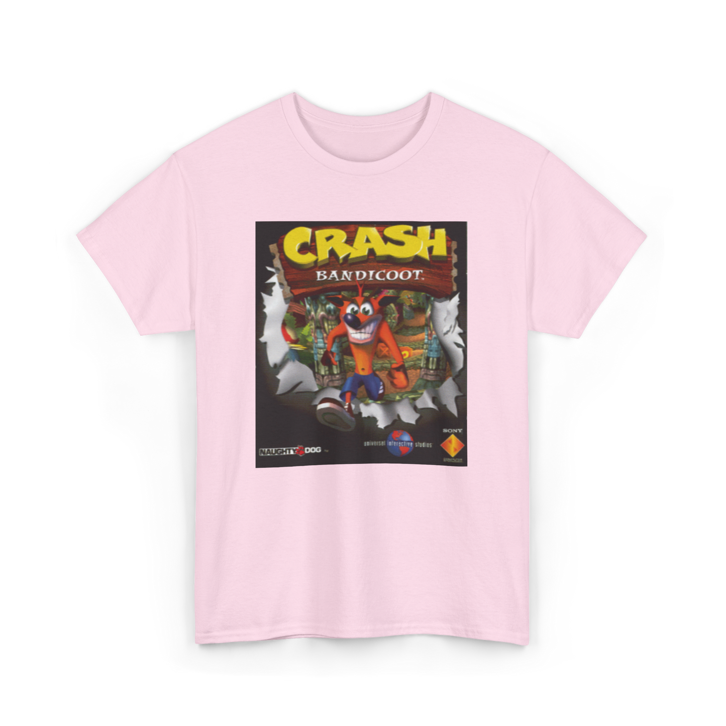Crash Bandicoot Box Art Unisex T-Shirt
