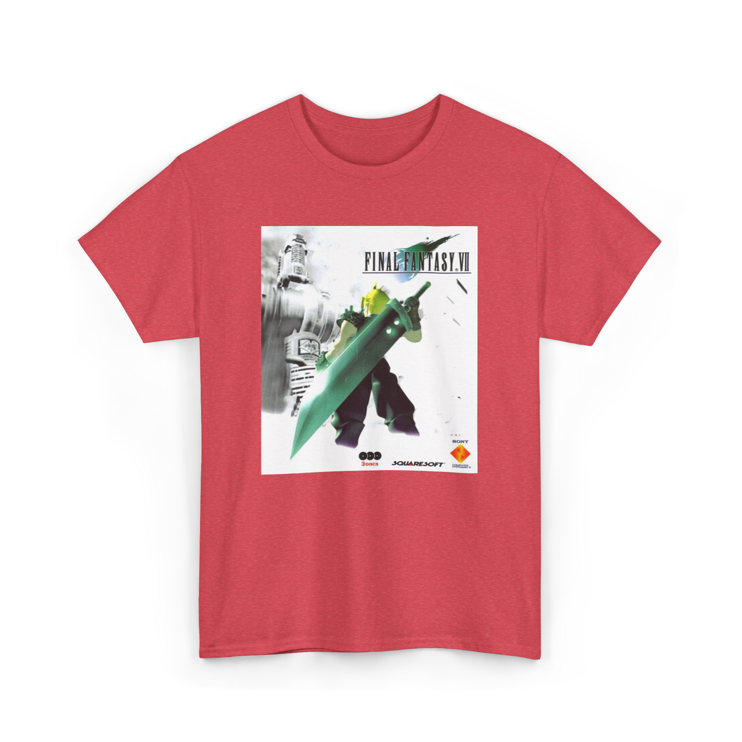 Final Fantasy VII Box Art Unisex T-Shirt
