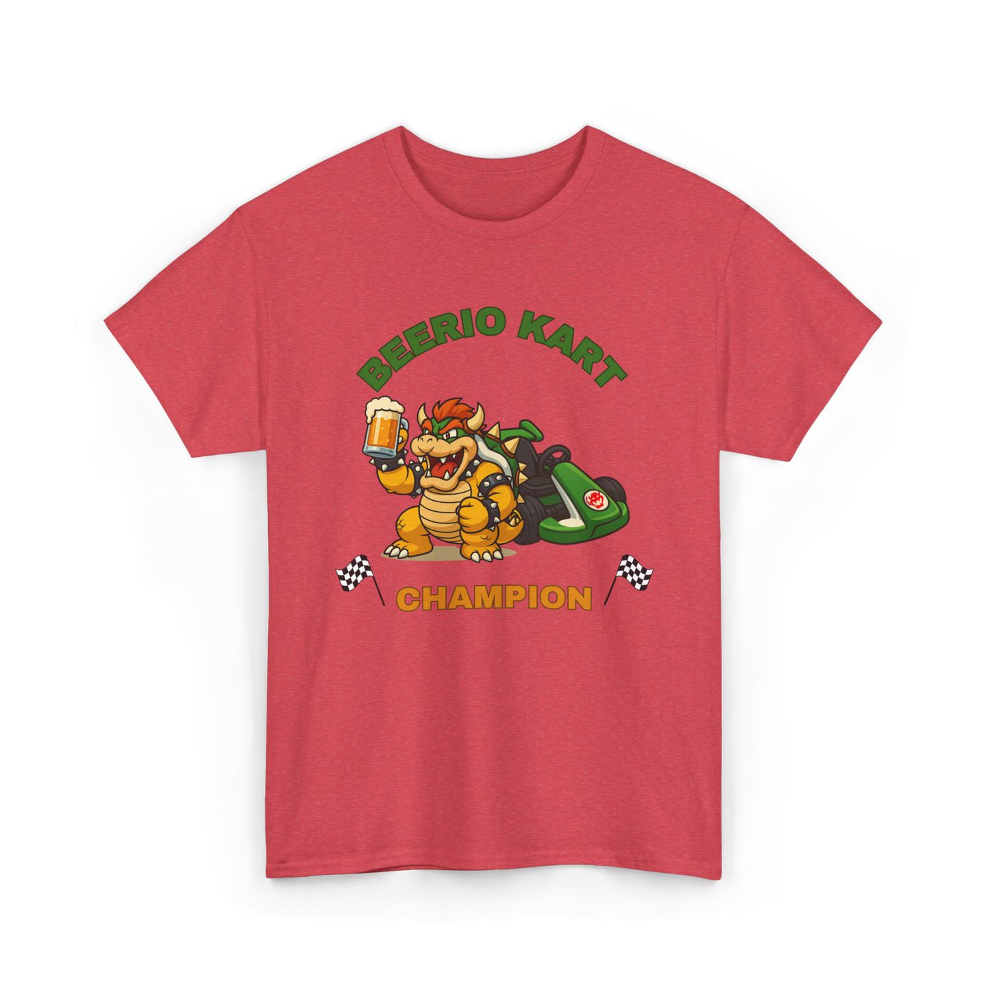 Bowser Beerio Kart Champion Unisex T-Shirt