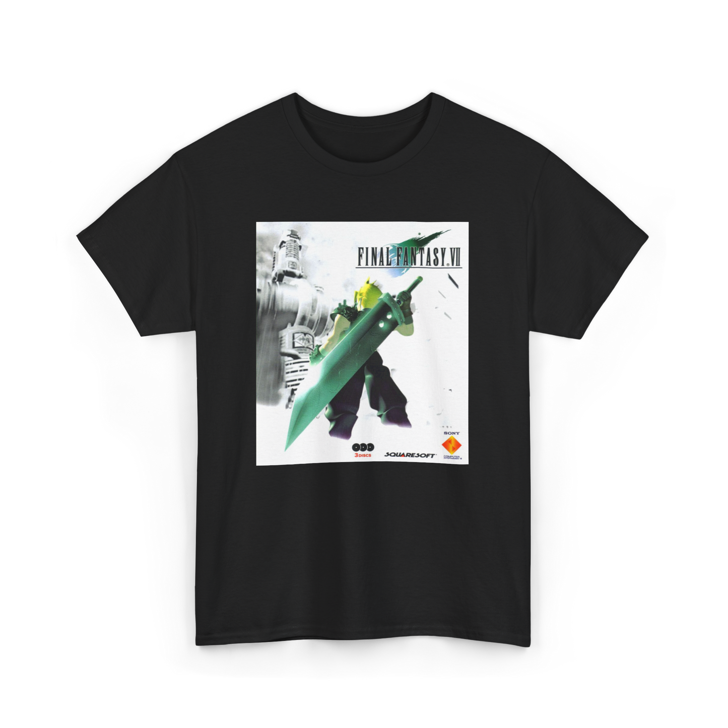 Final Fantasy VII Box Art Unisex T-Shirt