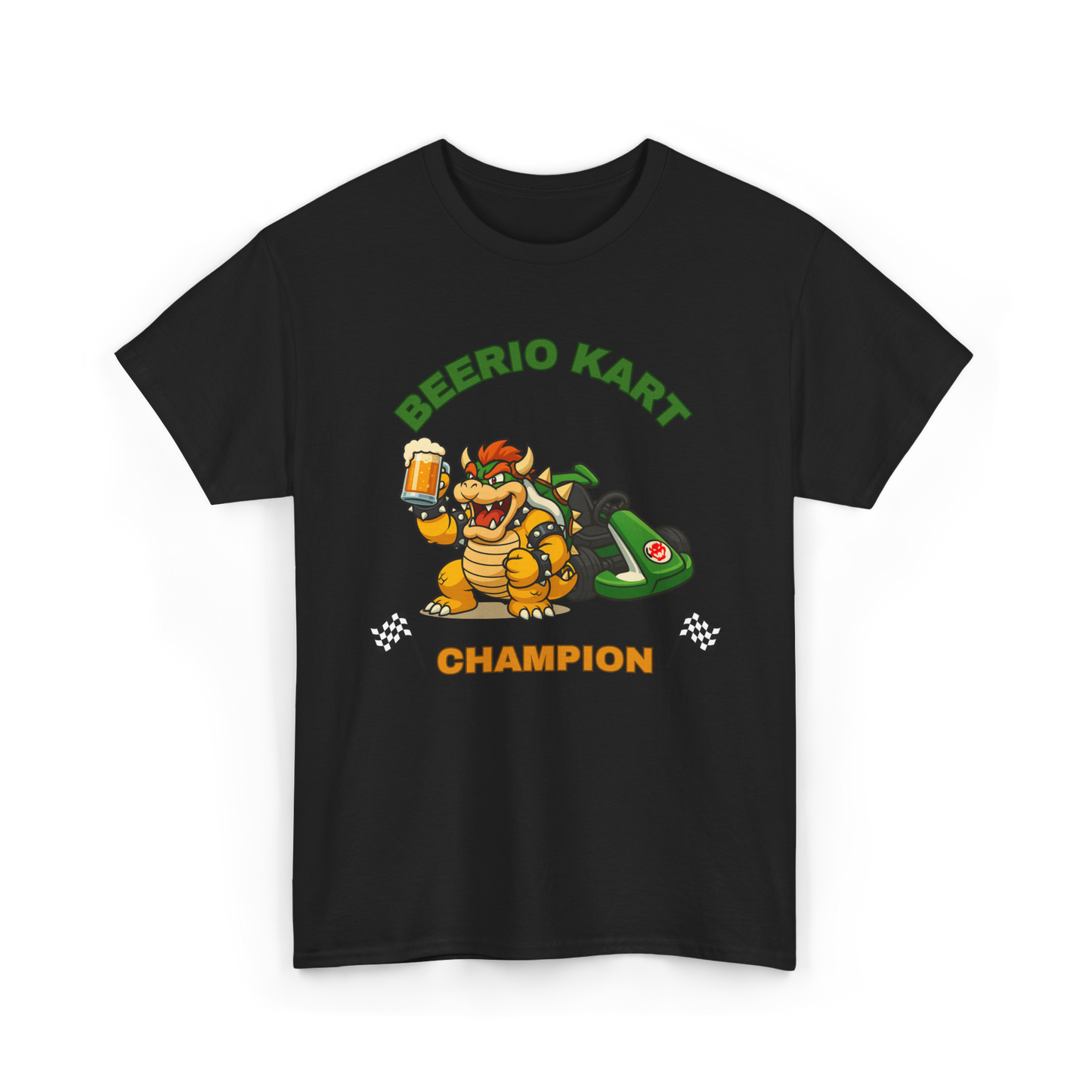 Bowser Beerio Kart Champion Unisex T-Shirt