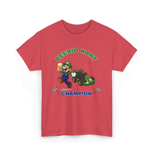 Luigi Beerio Kart Champion Unisex T-Shirt