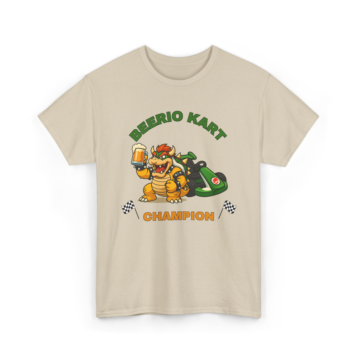 Bowser Beerio Kart Champion Unisex T-Shirt