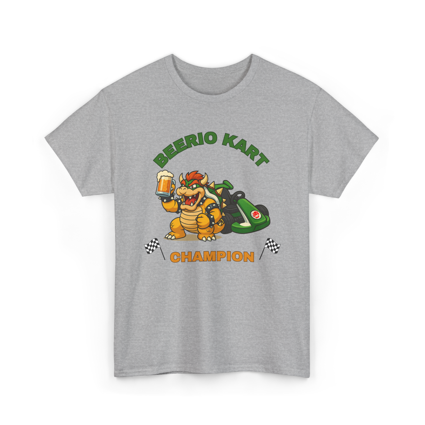 Bowser Beerio Kart Champion Unisex T-Shirt