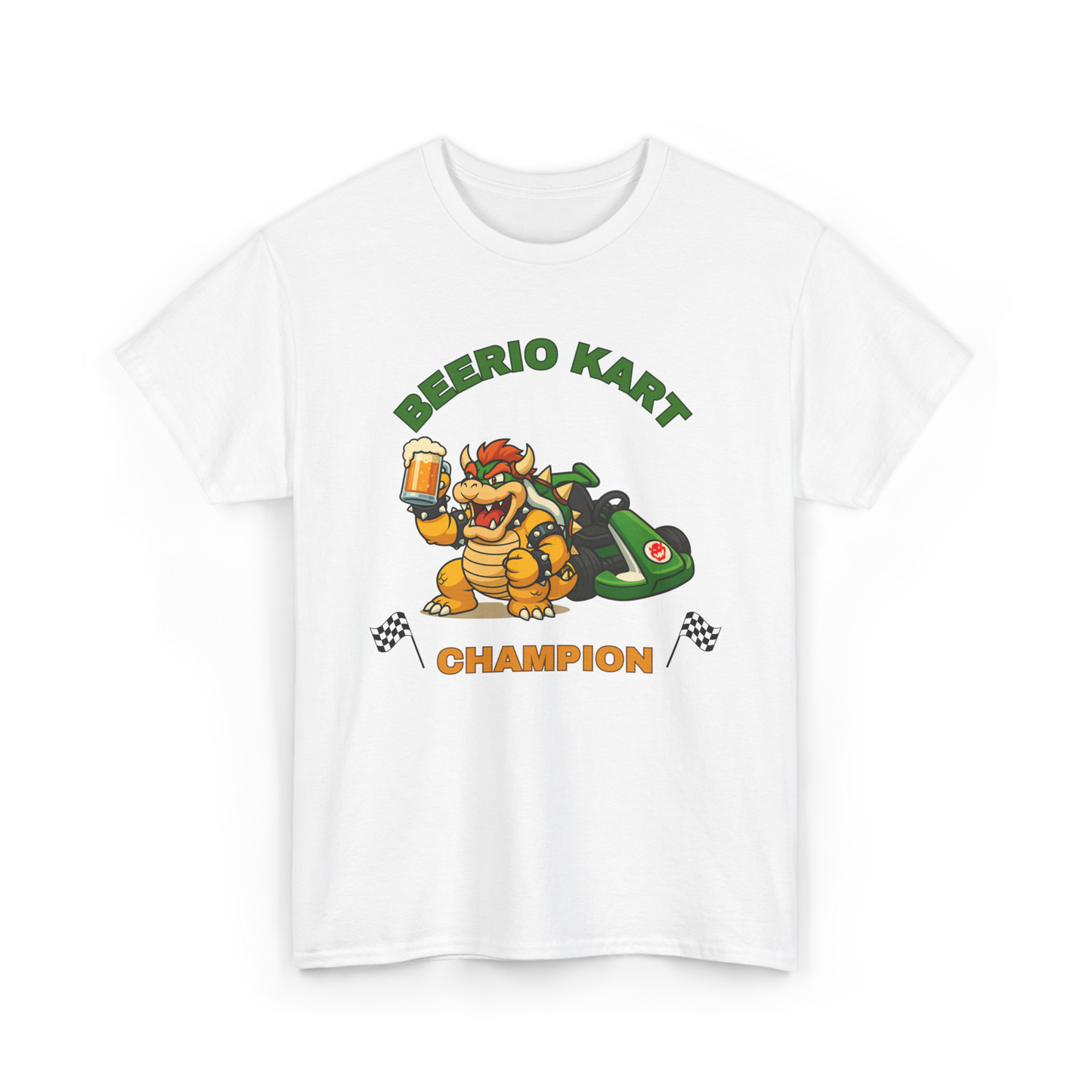 Bowser Beerio Kart Champion Unisex T-Shirt