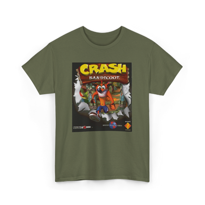 Crash Bandicoot Box Art Unisex T-Shirt