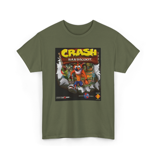 Crash Bandicoot Box Art Unisex T-Shirt