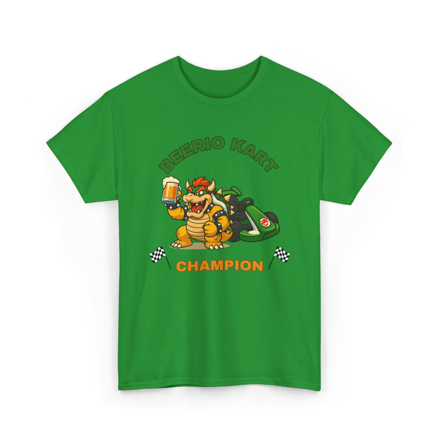 Bowser Beerio Kart Champion Unisex T-Shirt