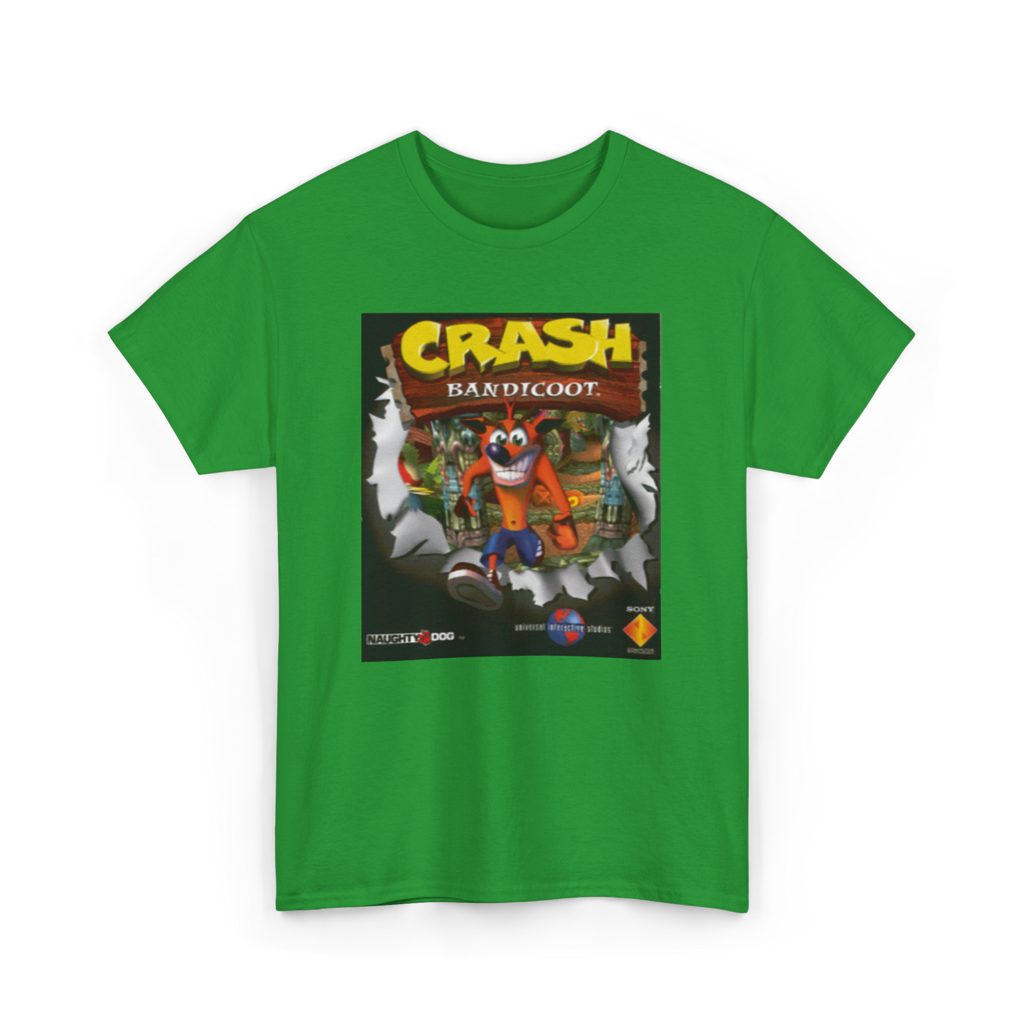 Crash Bandicoot Box Art Unisex T-Shirt