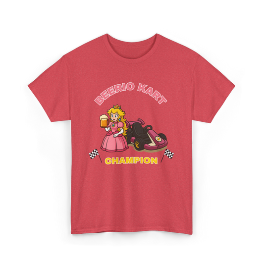 Princess Peach Beerio Kart Champion Unisex T-Shirt