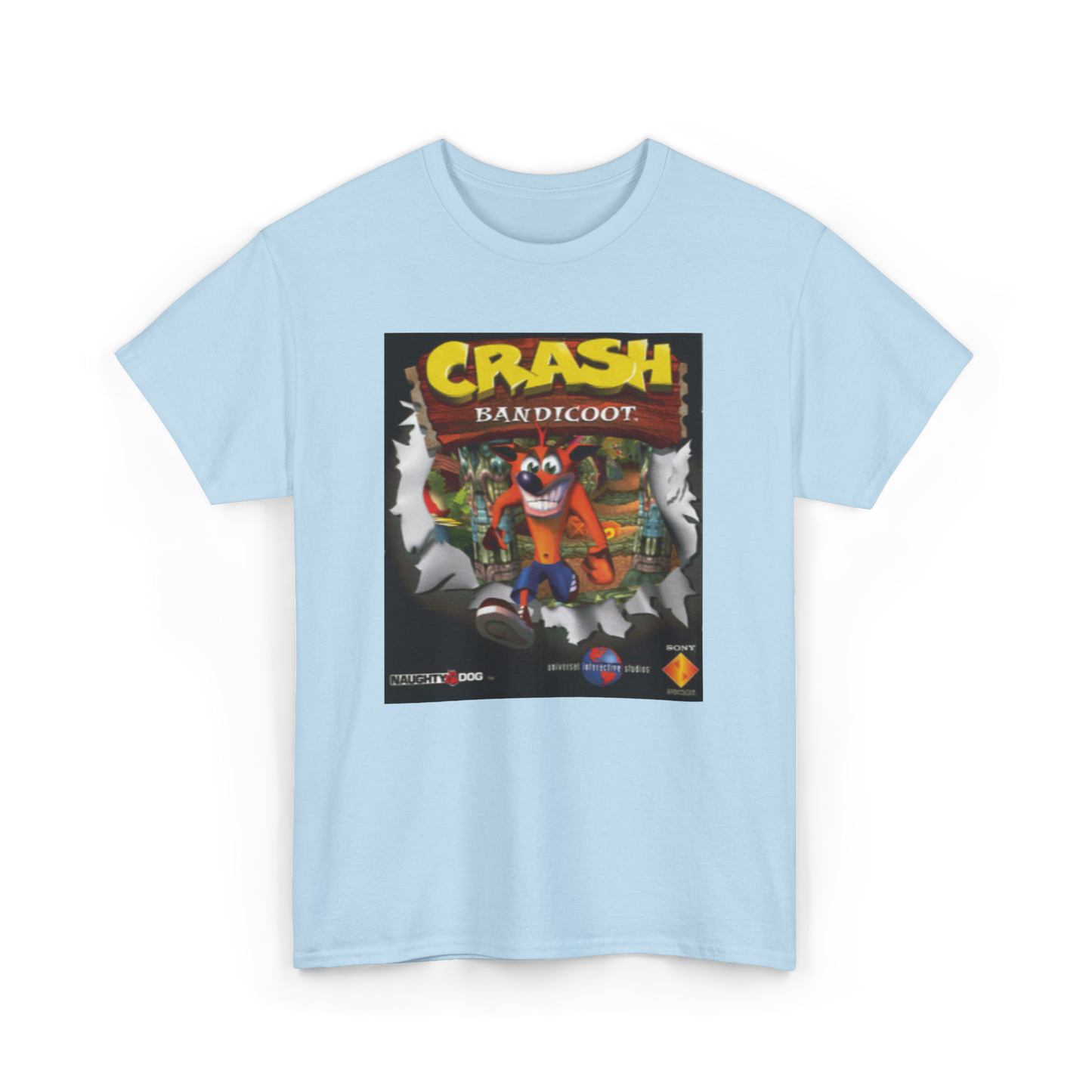 Crash Bandicoot Box Art Unisex T-Shirt