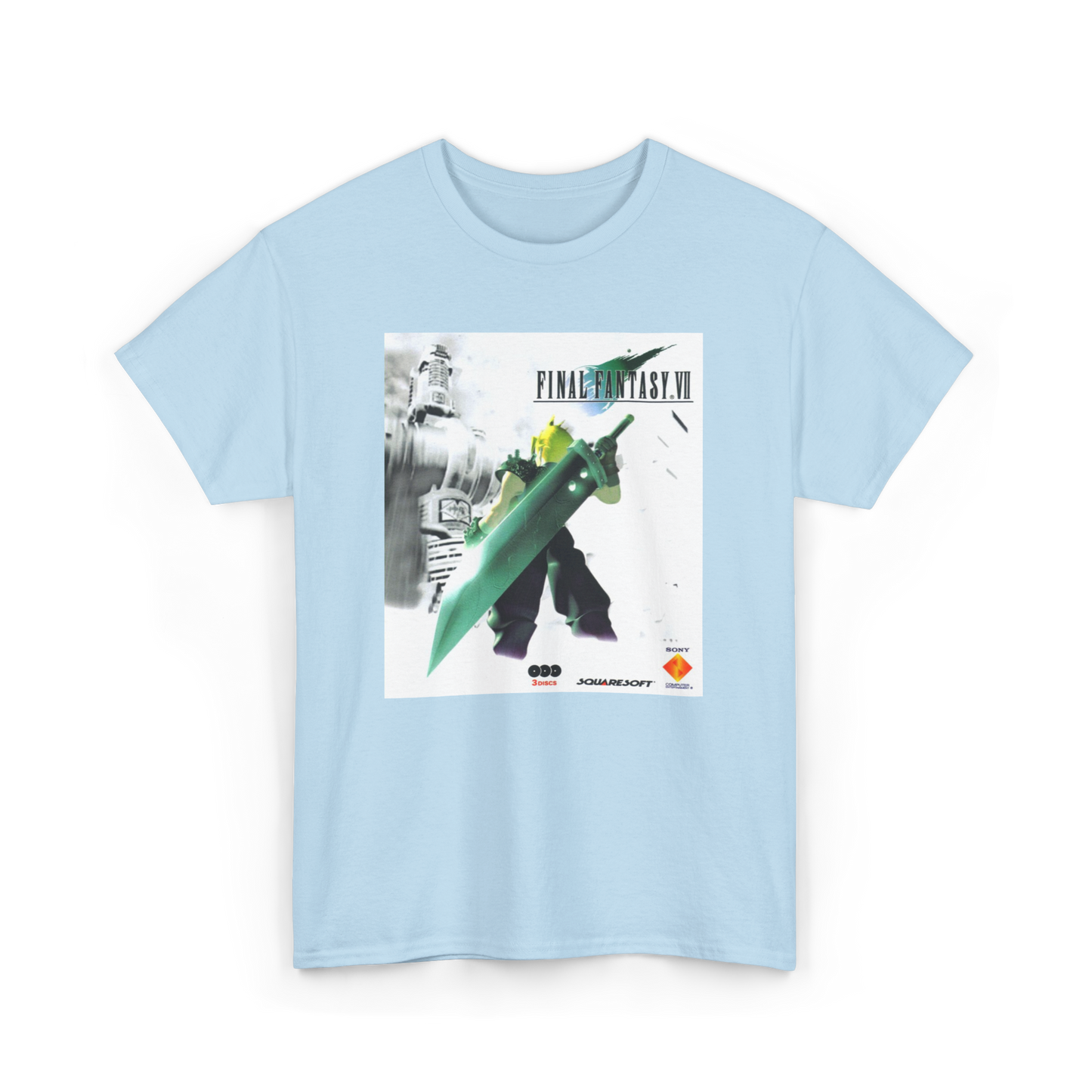Final Fantasy VII Box Art Unisex T-Shirt