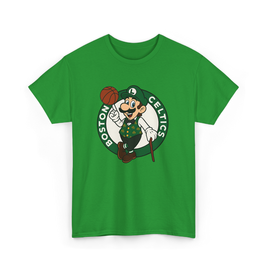 Luigi Boston Celtics Unisex T-Shirt